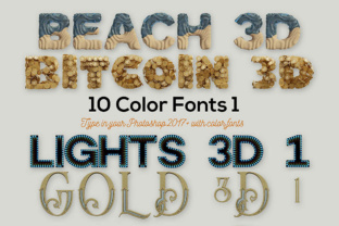 10 Color Font: Vibrant SVG Typefaces for Your Projects
