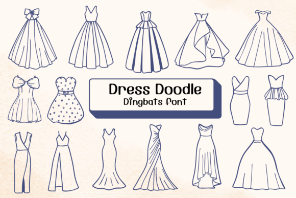 Adding a Hand-Drawn Charm to Your Brand with Dress Doodle Font