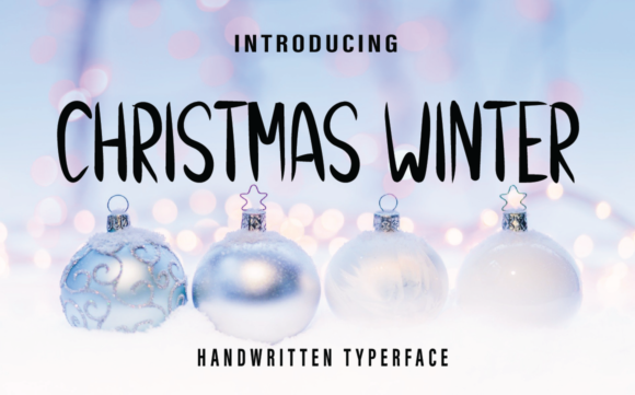 Christmas Winter Font: Your Go-To for Cozy, Handwritten Charm