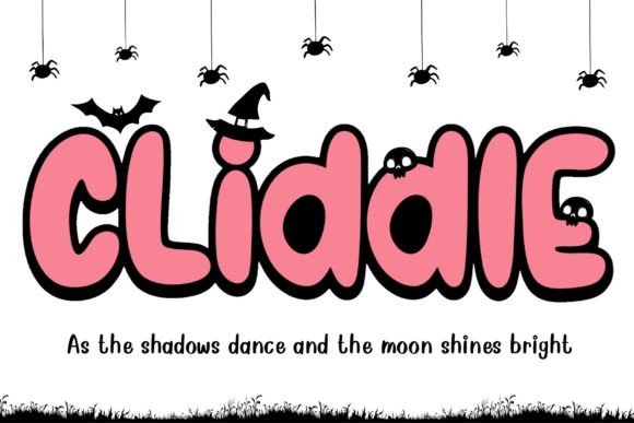 Cliddle Font: A Sweet & Spooky Choice for Halloween Projects