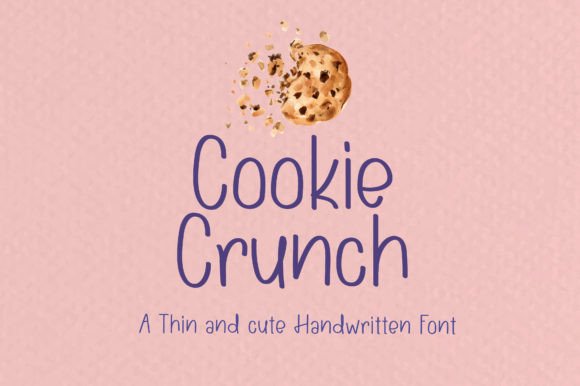 Cookie Crunch Font: Your New Favorite for Handmade Charm