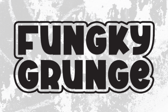Fungky Grunge Font: Where Retro Funk Meets Raw Grit