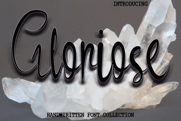 Gloriose Font: A Handmade Brush Typeface for Authentic Branding