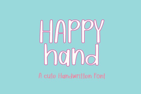Happy Hand Font: Blending Personality with Professional Polish