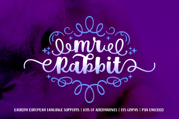 Mr. Rabbit Font: Bold Festive Typography for Creative Projects