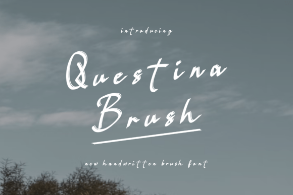 Questina Brush Font: Adding Raw Texture to Your Brand