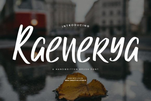 Raenerya: The Handwritten Brush Font with a Human Touch