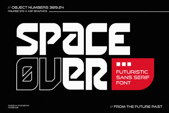 Space Over Font: A Modern Typeface for Future-Forward Design