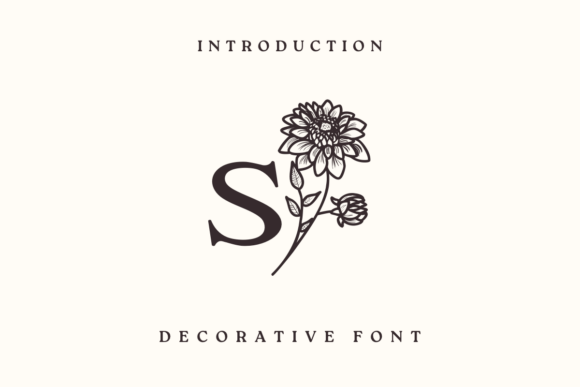 Sunflower Font: Where Floral Charm Meets Serif Elegance