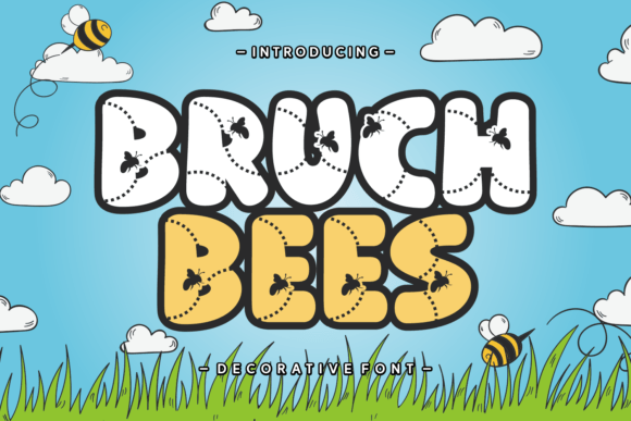 Sweeten Your Designs with Brunch Bees Font