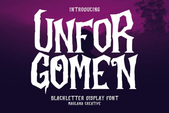 Unforgomen: A Fresh Take on Classic Blackletter Typography