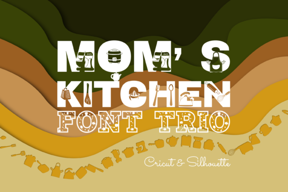 Why Mom's Kitchen Font Trio Feels Like a Warm Hug for Your Designs