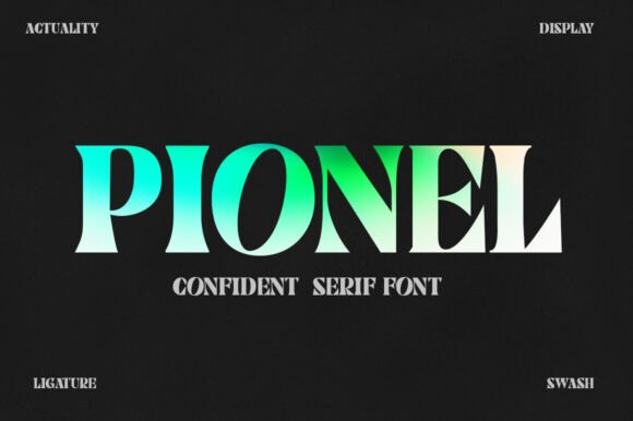 Why Pionel Font Commands Attention in Modern Design