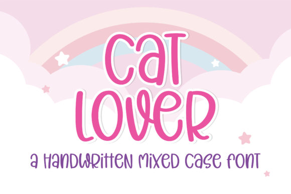 XCat Lover Font: A Handwritten Typeface with Heart